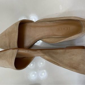 Taupe suede flats super comfortable.
